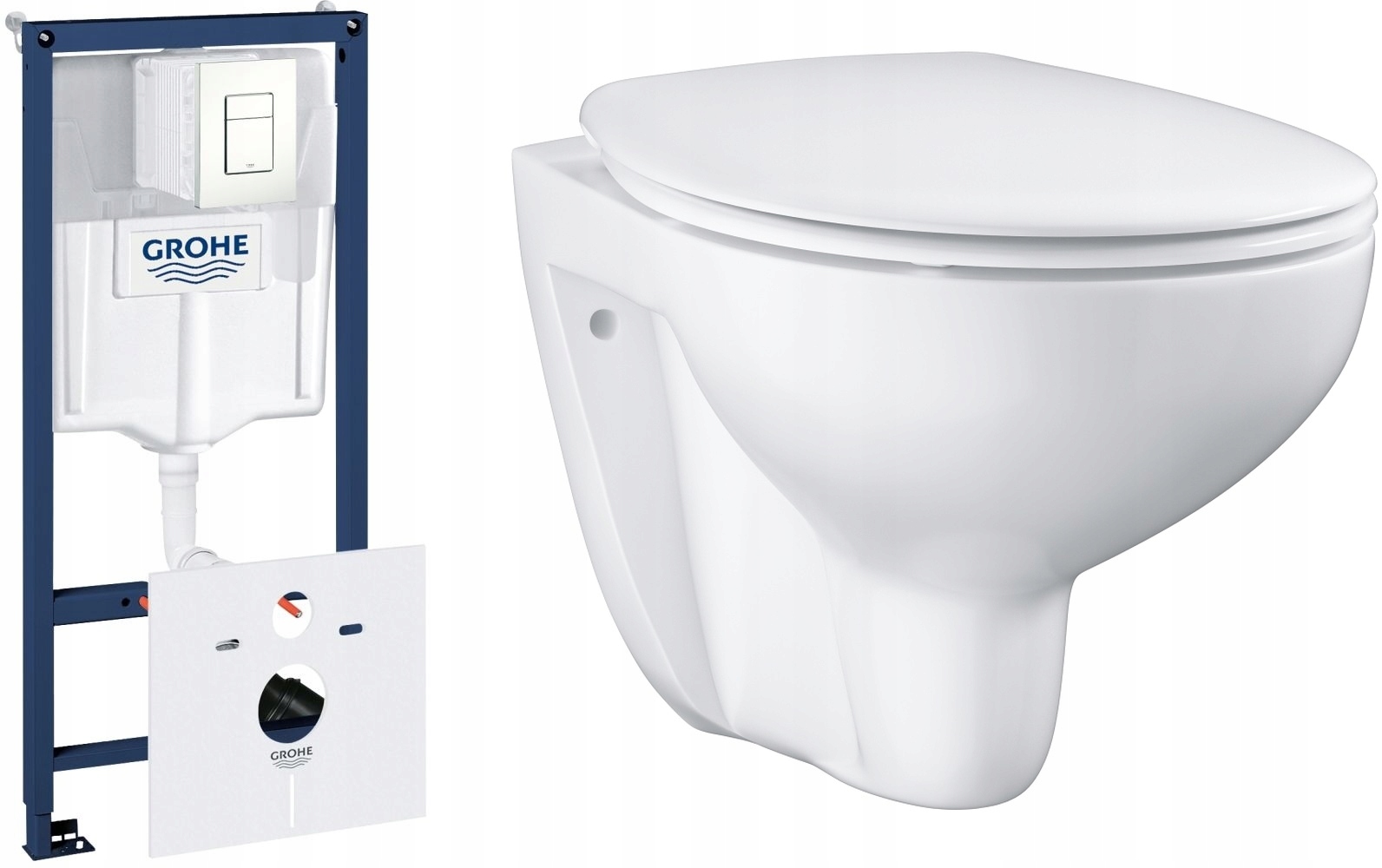 Zestaw Podtynkowy Wc Grohe Bau Ceramic 5w1