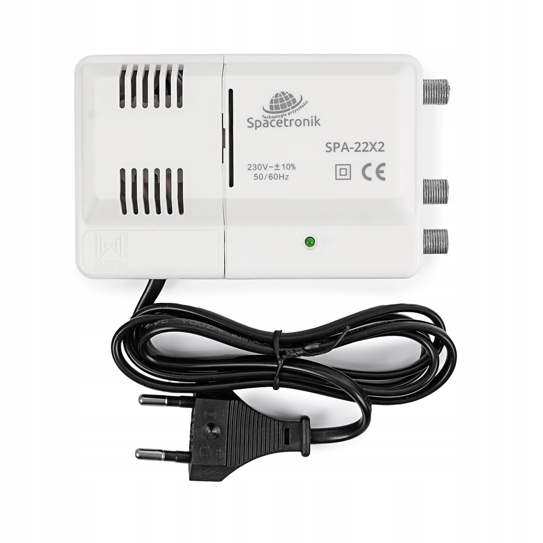 Wzmaczniacz TV Spacetronik SPA-22X2 VHF/UHF 24dB Marka Spacetronik