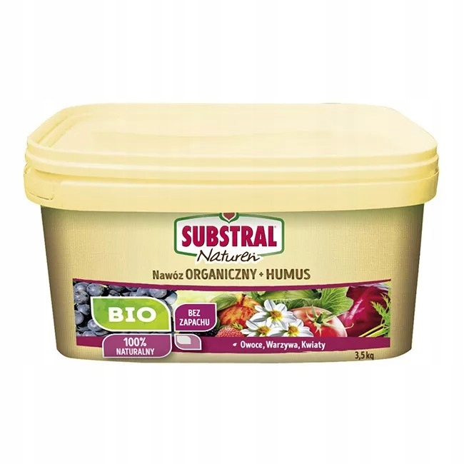 Nawóz naturalny Substral Naturen uprawy eko 3,5 kg EAN (GTIN) 5907487102430