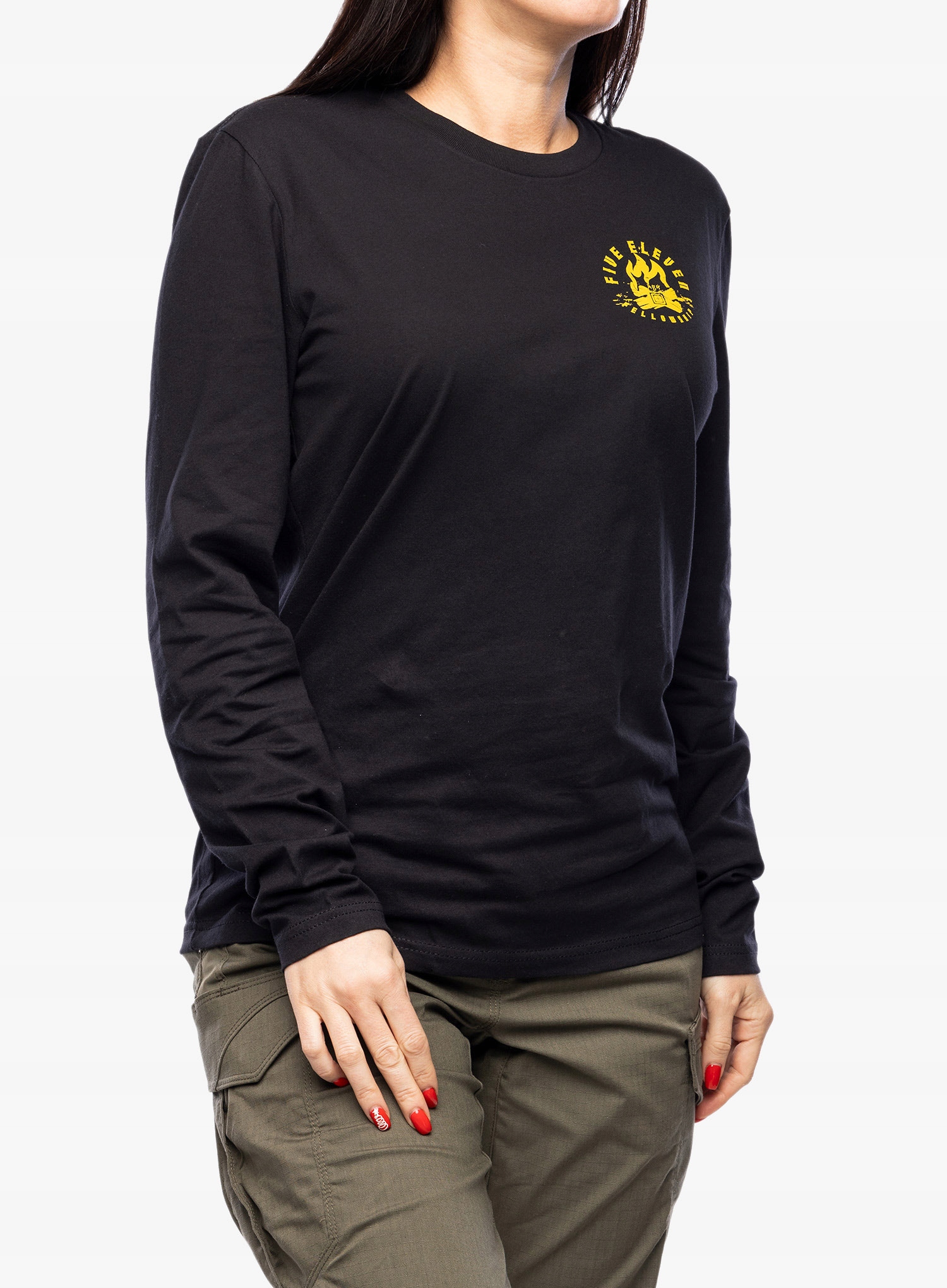 Bluza damska 5.11 Fellowship L/s Tee black M
