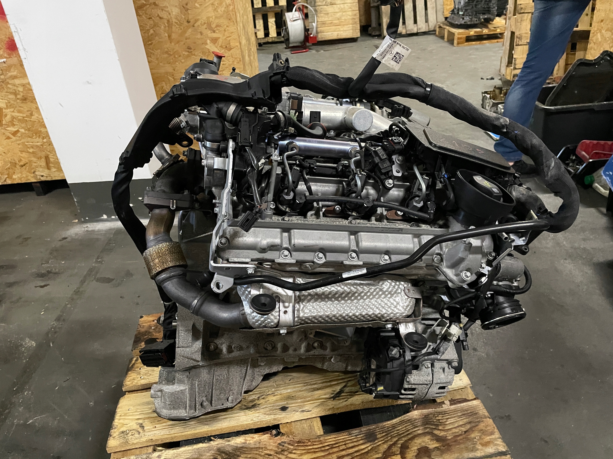 SILNIK MERCEDES CLS E-KLASA 3.0 642 852 KOMPLETNY