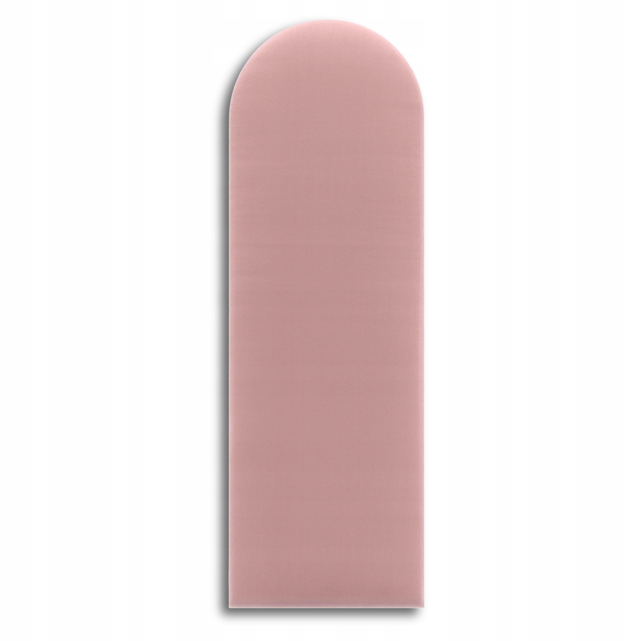 Panele Ścienne Tapicerowane PŁOTEK 20x60 Kolor RÓŻOWY Welur Płotki Miękkie Wysokość mebla 60 cm