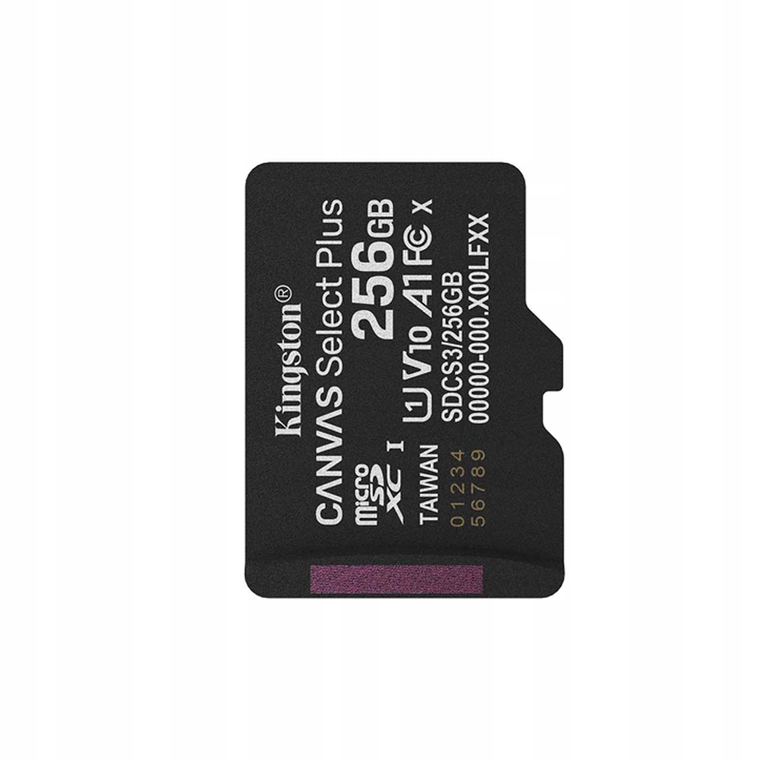 Kingston Paměťová Karta Sdxc Pro Fotoaparát, Kamera 256 Gb, Plátno, Výběr A Generace 3