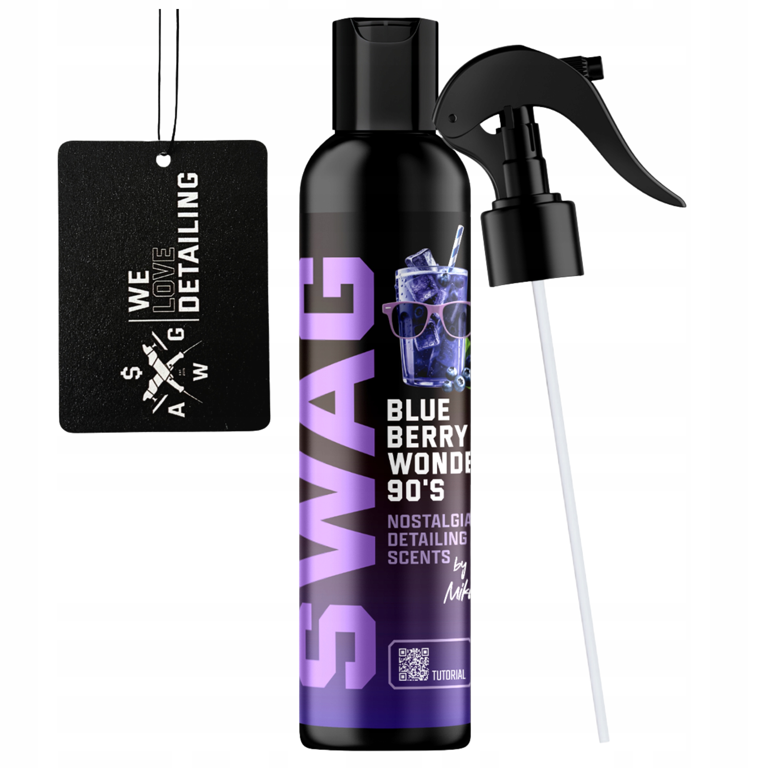 Zapach Perfumy Do Samochodu Swag Blueberry Wonder 90`s Zawieszka 150ml