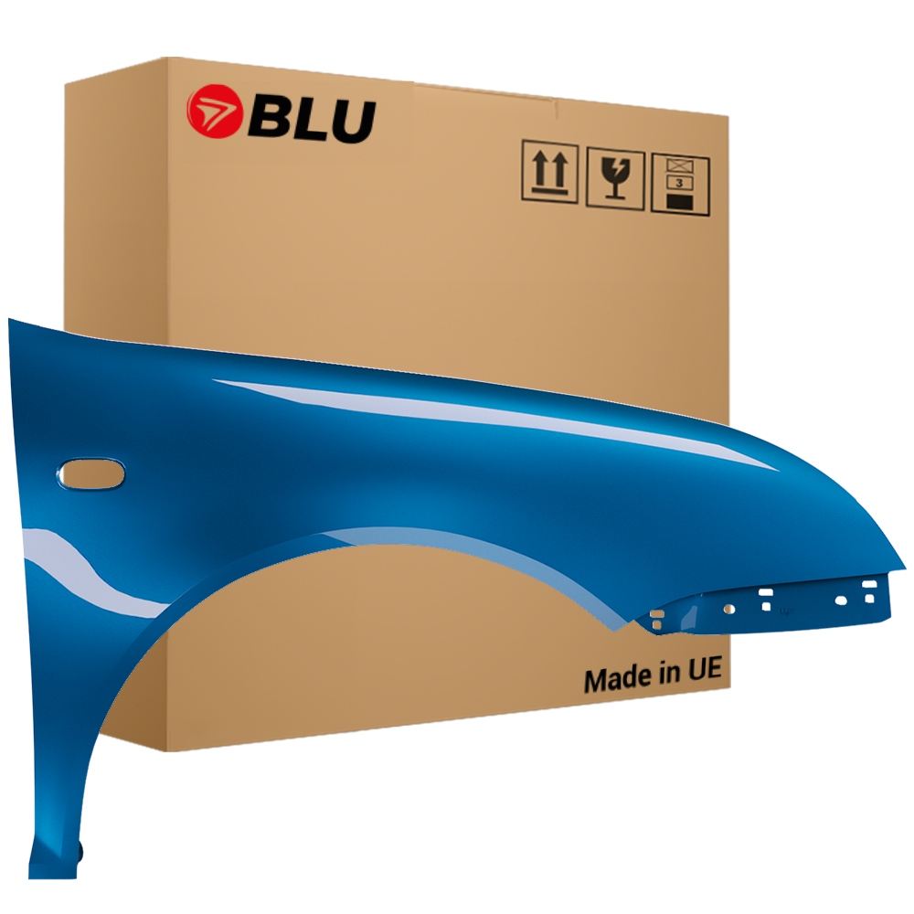 Blu Blatník Vw Bora LA5M pravý modrý 98-05 1J přední pozink MercatoBlau