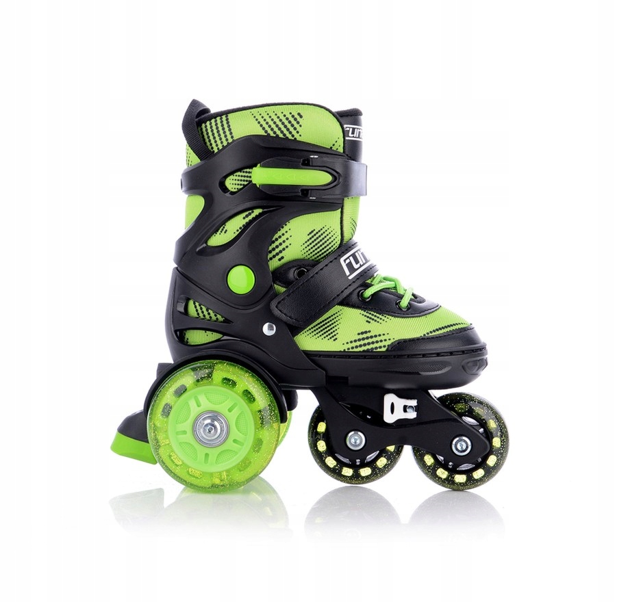 Rolkowrotki regulowane FunActiv Twixer 26-30 czarny