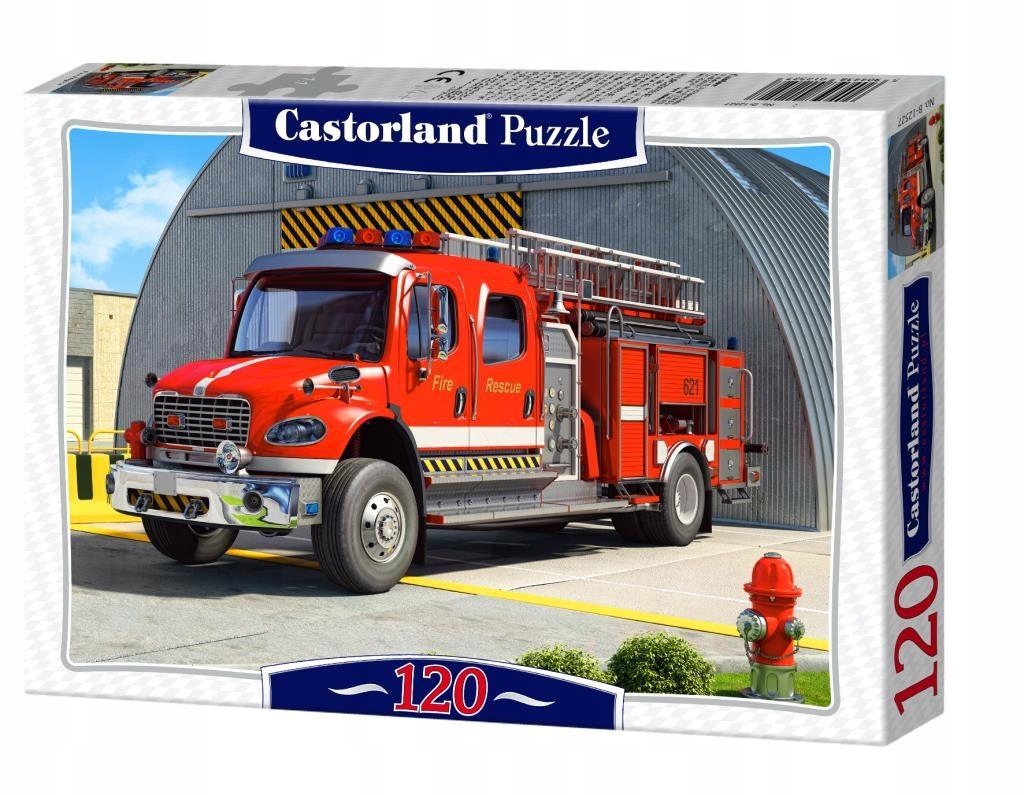 

Puzzle 120 Wóz strażacki Castor