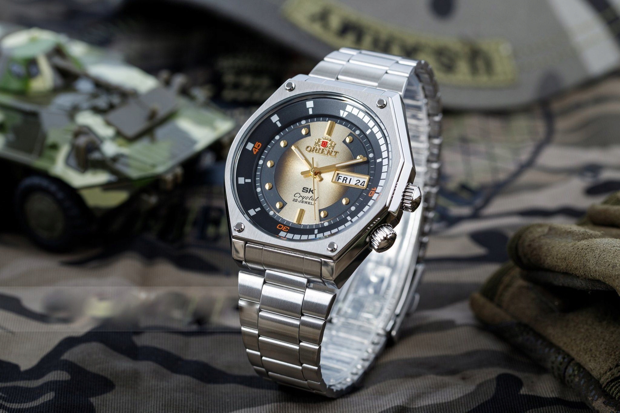 ORIENT Revival Mechanical Automatic RA-AA0B01G19B Rodzaj analogowe