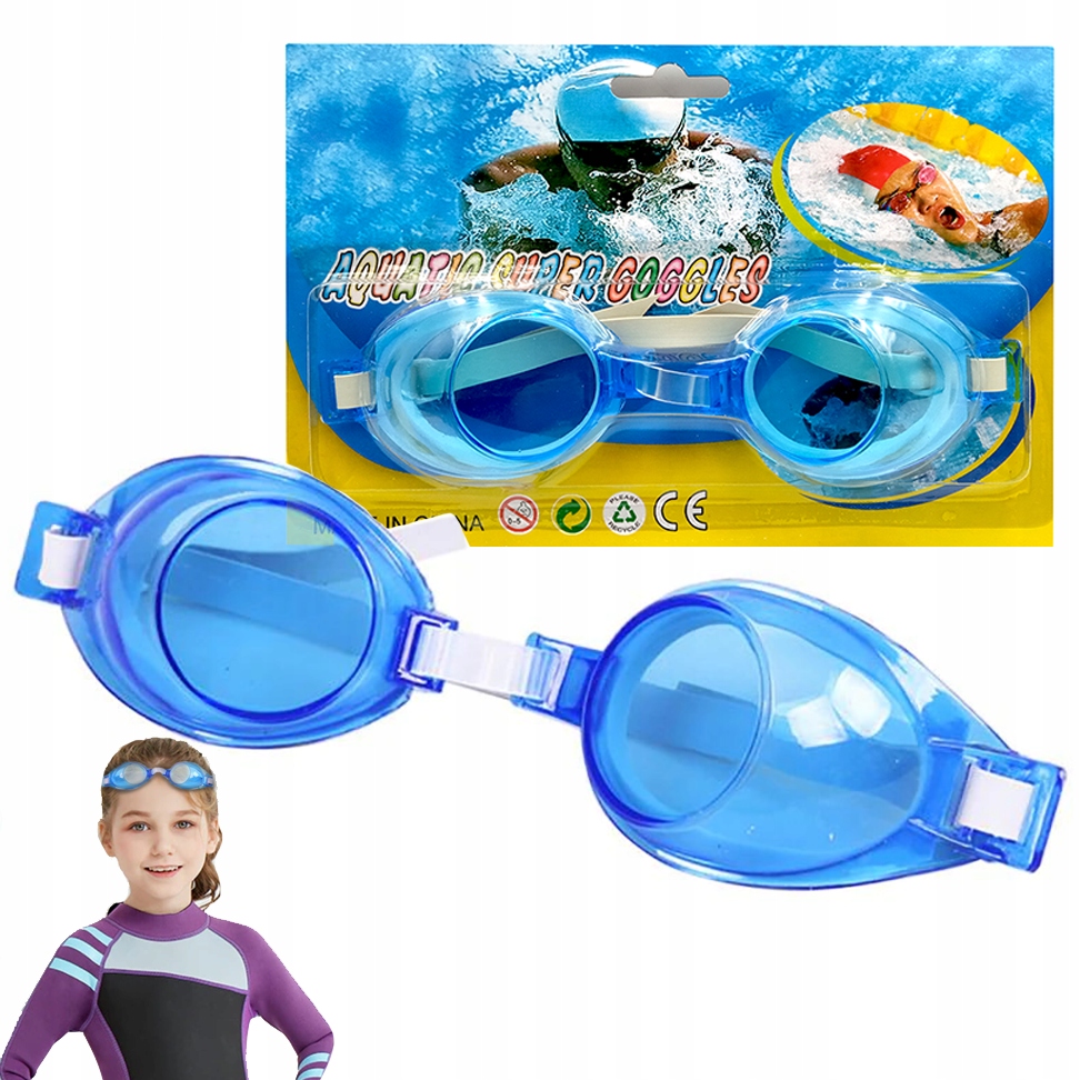 Детские плавательные очки для плавательного бассейна в   .