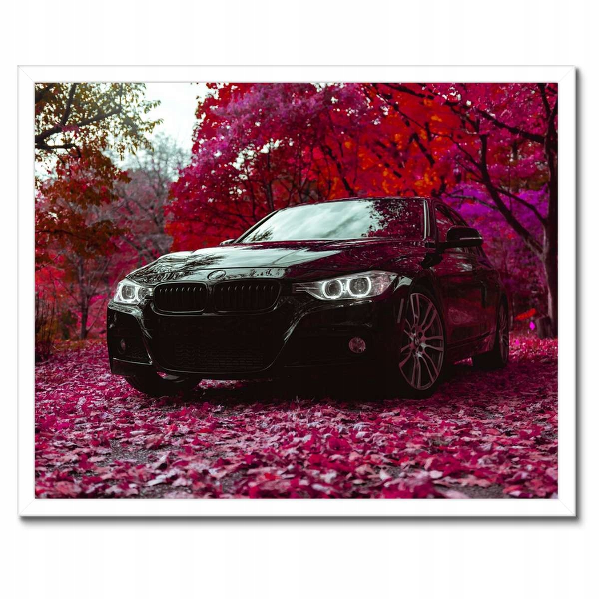 Plakáty v rámu 50x40 Černé Bmw Podzim