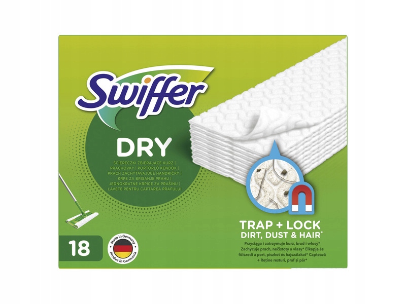 

Ściereczki do mopa Swiffer Wkłady Wymienne 18 Szt