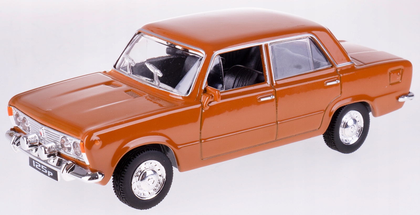 FIAT 125p MODEL METALOWY KOLEKCJA PRL 1:43 BRĄZ Model Fiat 125p