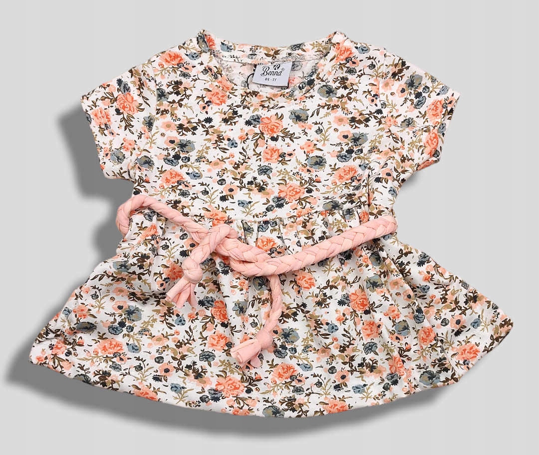 KOMPLET DZIEWCZĘCY TUNIKA KRÓTKI RĘKAW+LEGGINSY 98 Marka Inna marka