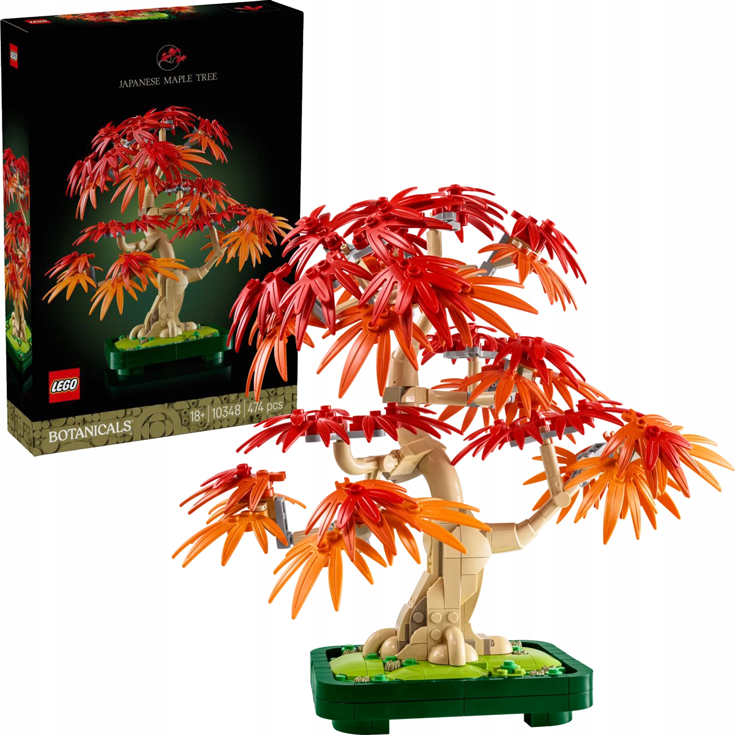 2x LEGO The Botanical Collection - Klon palmowy bonsai 10348