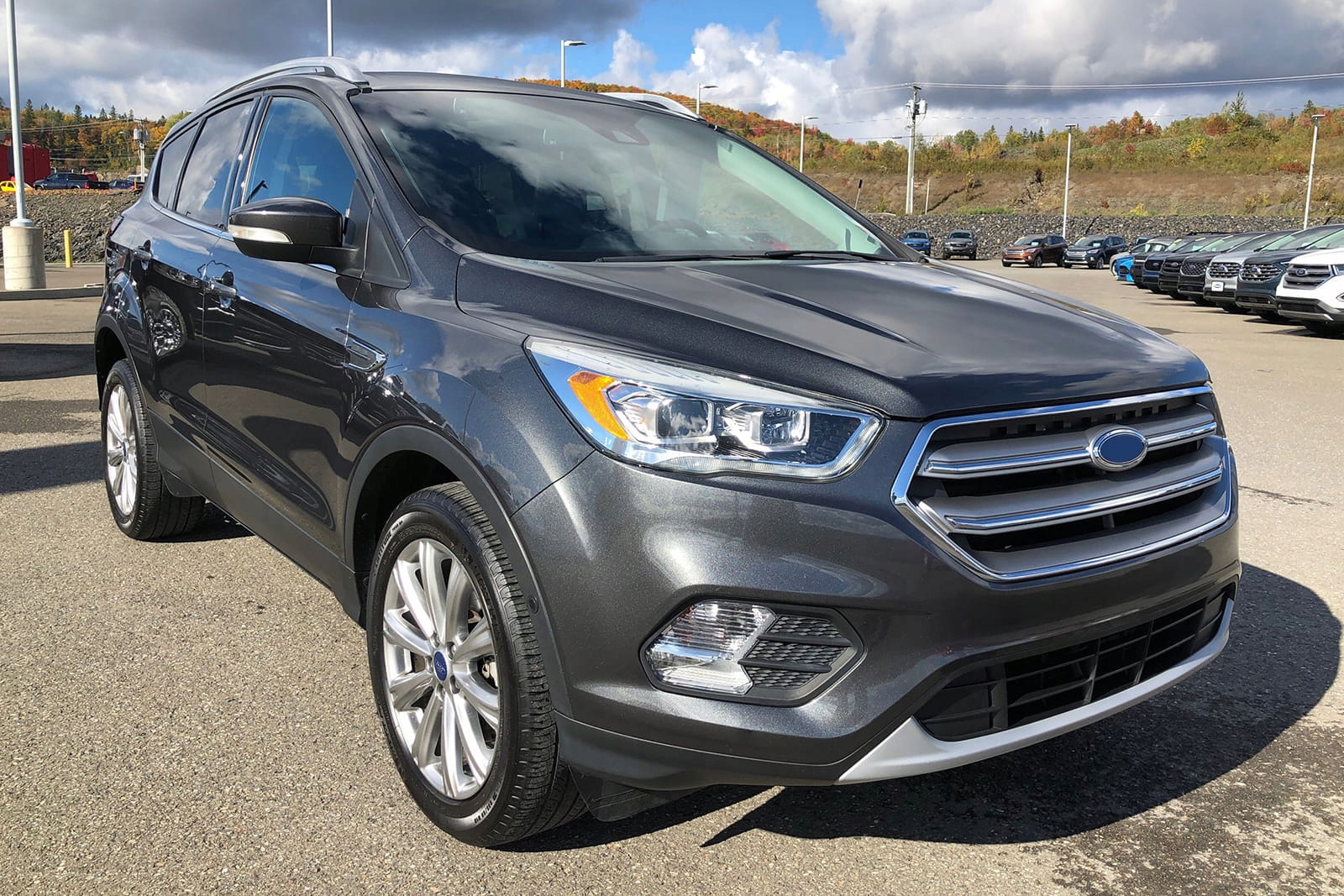 FORD KUGA MK2 16-19 DOKŁADKA ZDERZAKA GV4517F775AB Producent części Inny