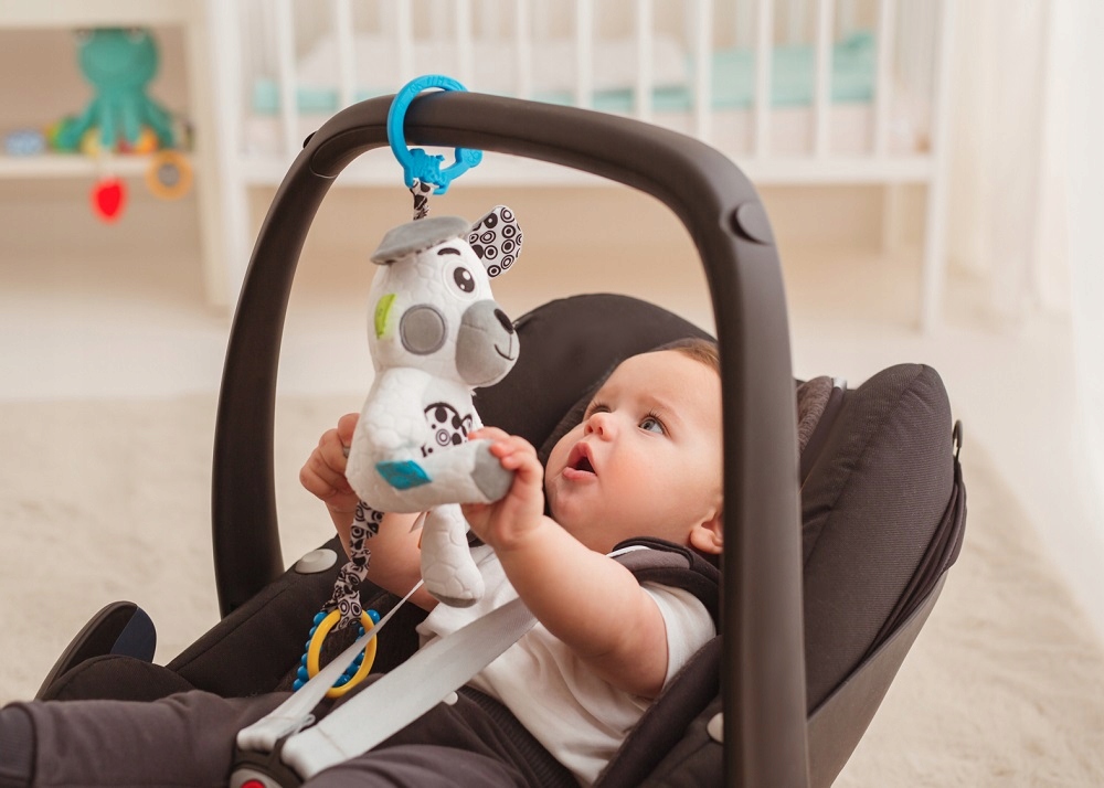 BaliBaZoo PIES POZYTYWKA Zawieszka na wózek gryzak METKI szeleści Bohater brak