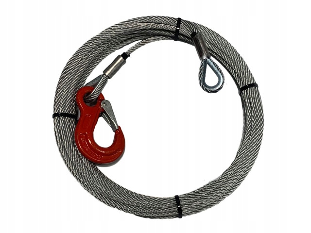 Ocelové lano Kausza-Hak 14 mm x 7,5 m 12.9 t Fc