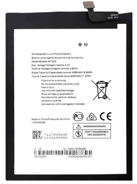 Nowa Bateria WT-240 Do Nokia 2.3 2.4 3.2 4000mAh