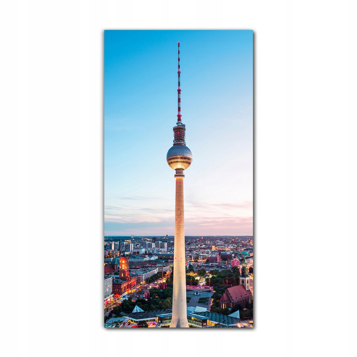 

Foto-obraz na szkle na ścianę 60x120 Berlin pejzaż