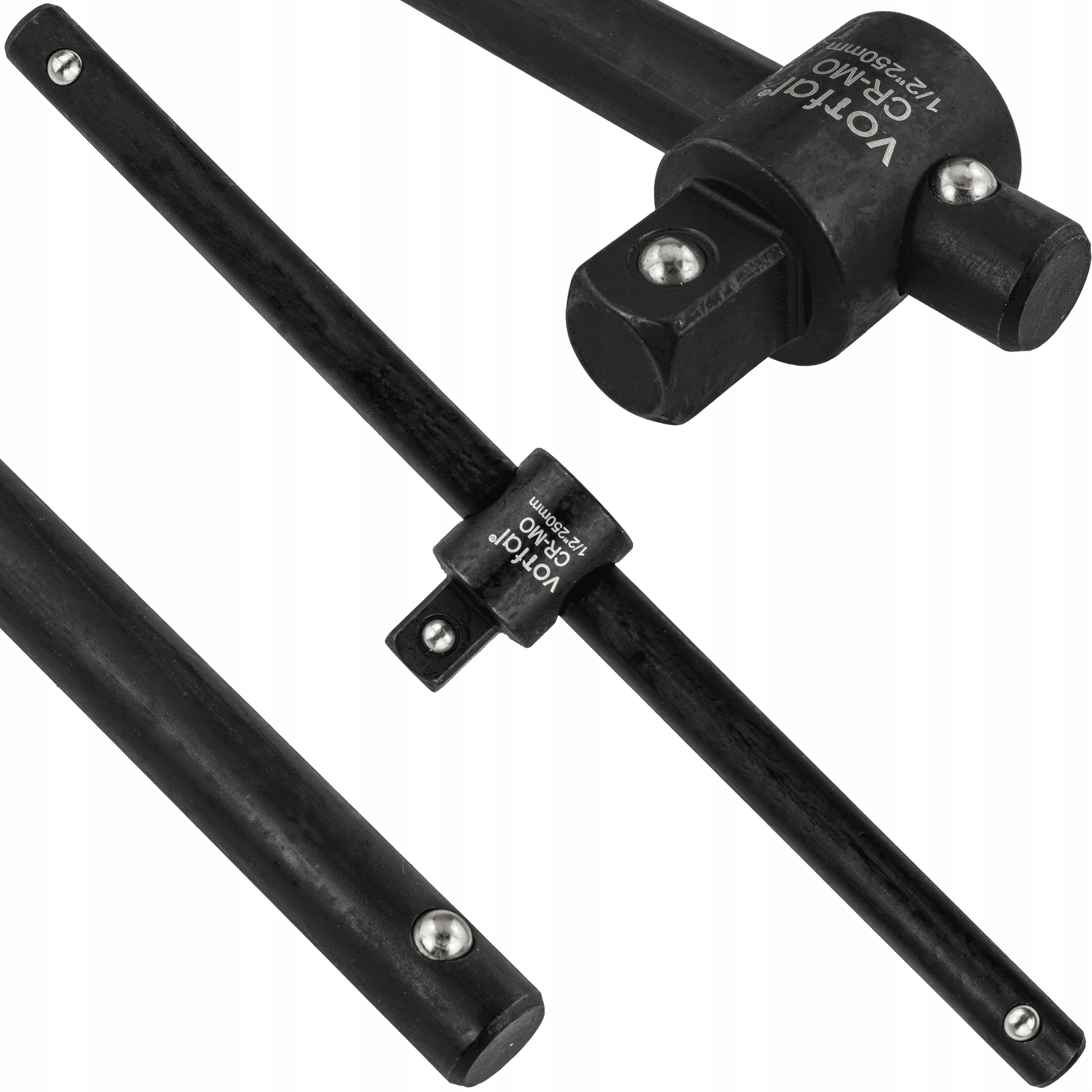 Klucz Nasadowy Do Nasadek Pokrętło Udarowe Przesuwne Typ T 1/2" 250 MM