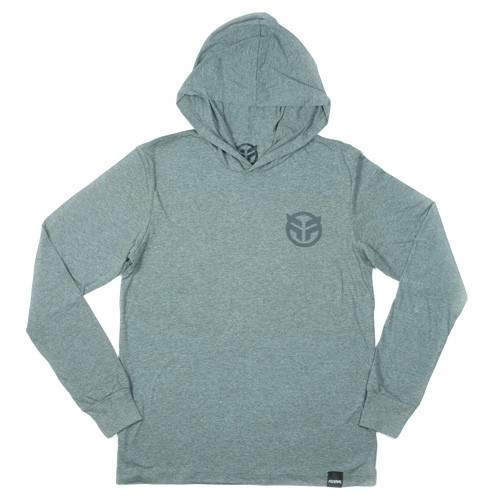 Koszulka Bmx Federal Logo Hooded -rozmiar XL szary