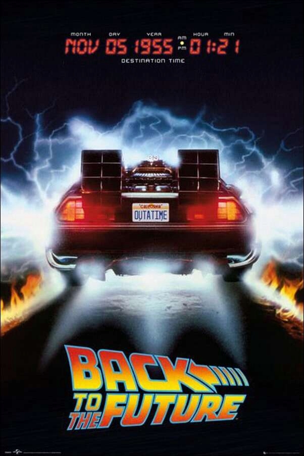 

Powrót Do Przyszłości DeLorean plakat 61x91,5 cm