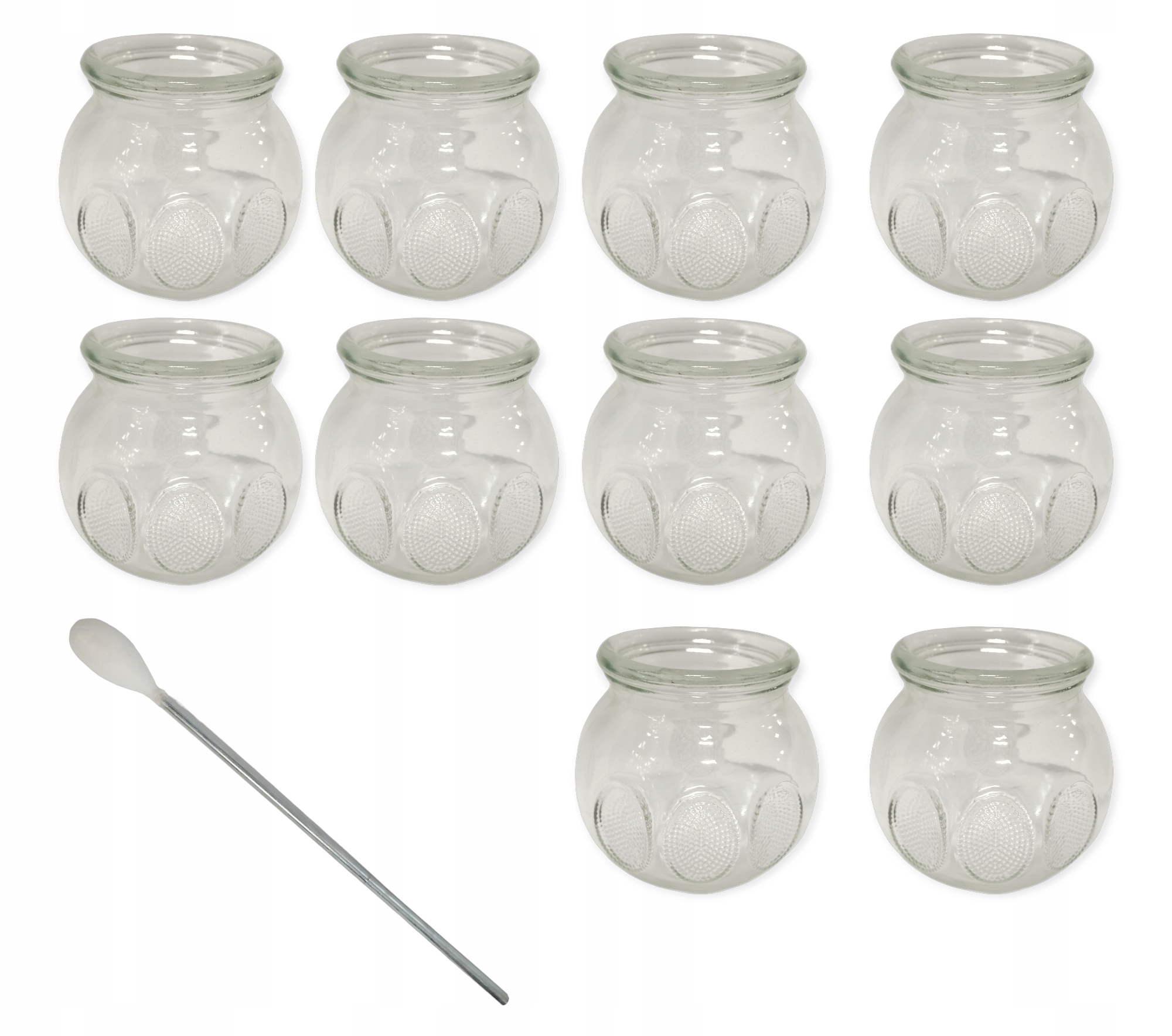 Zestaw Baniek Ogniowych Prezroczystych Lekarskich rozm. 5 10 Sztuk Kwacz