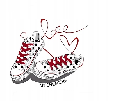 SNAKERSY TERMO NAKLEJKA APLIKACJA NAPRASOWANKA H29