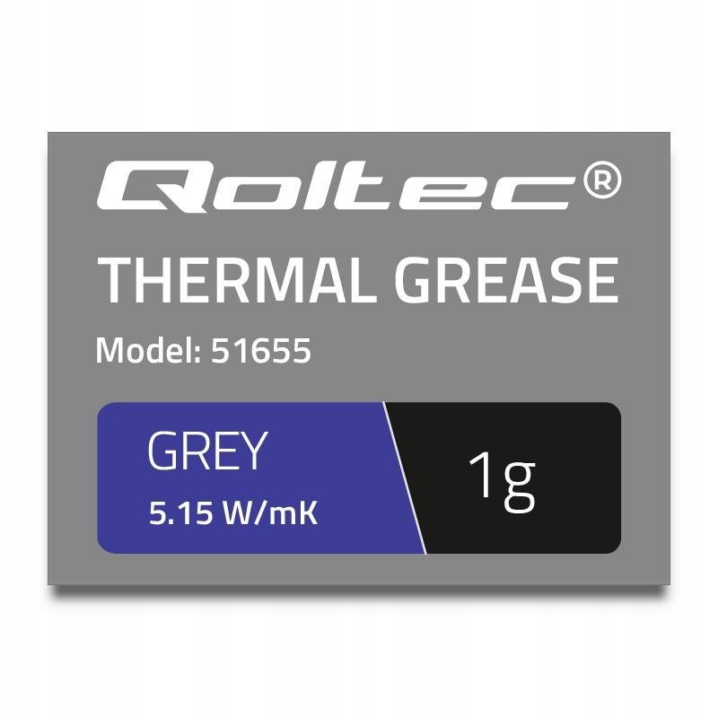 Qoltec Pasta termoprzewodząca Qoltec 5.15W/m-K 1