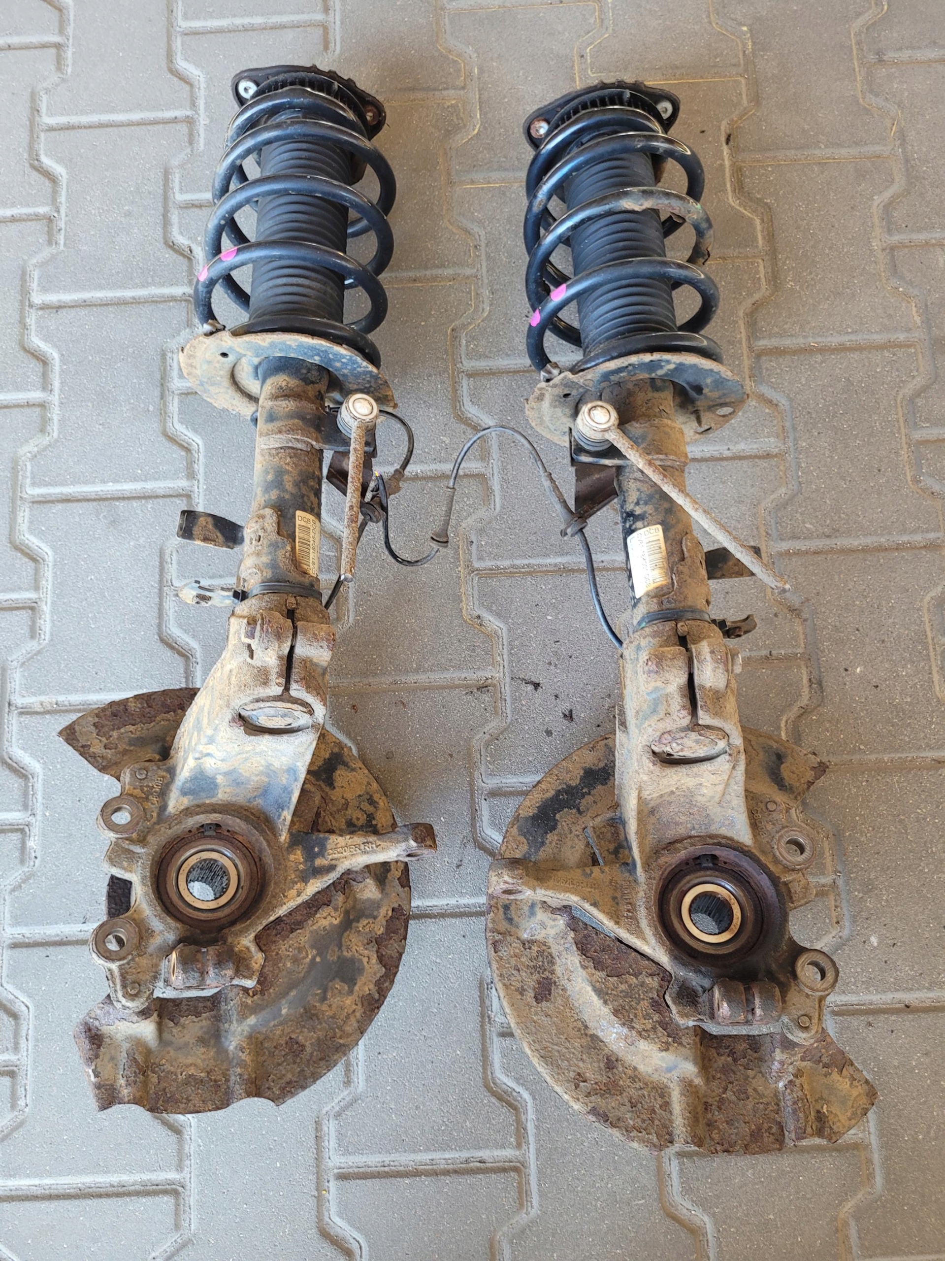swing shock absorber front left McPherson FORD KUGA II MK2 2.0 TDCI
