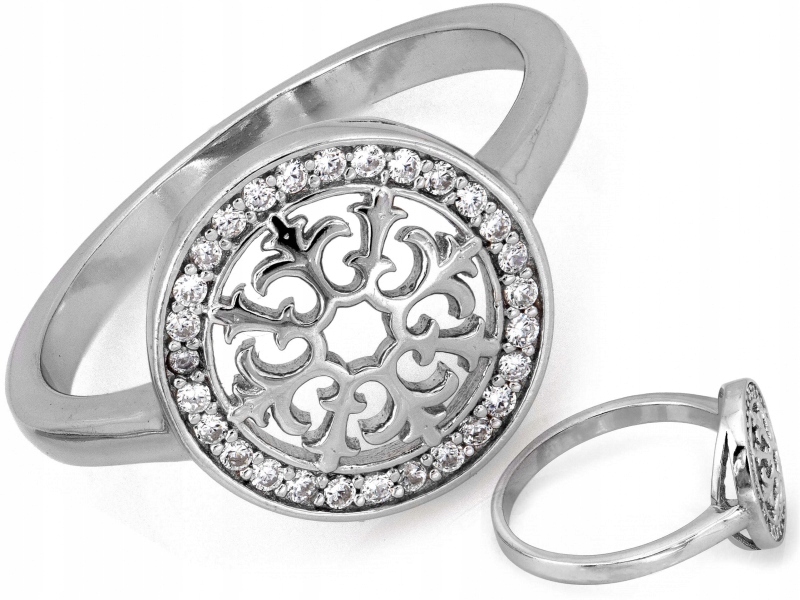 Stříbrný Prstýnek 925 s kubickou zirkonií jako dárek , ideální pro dárek