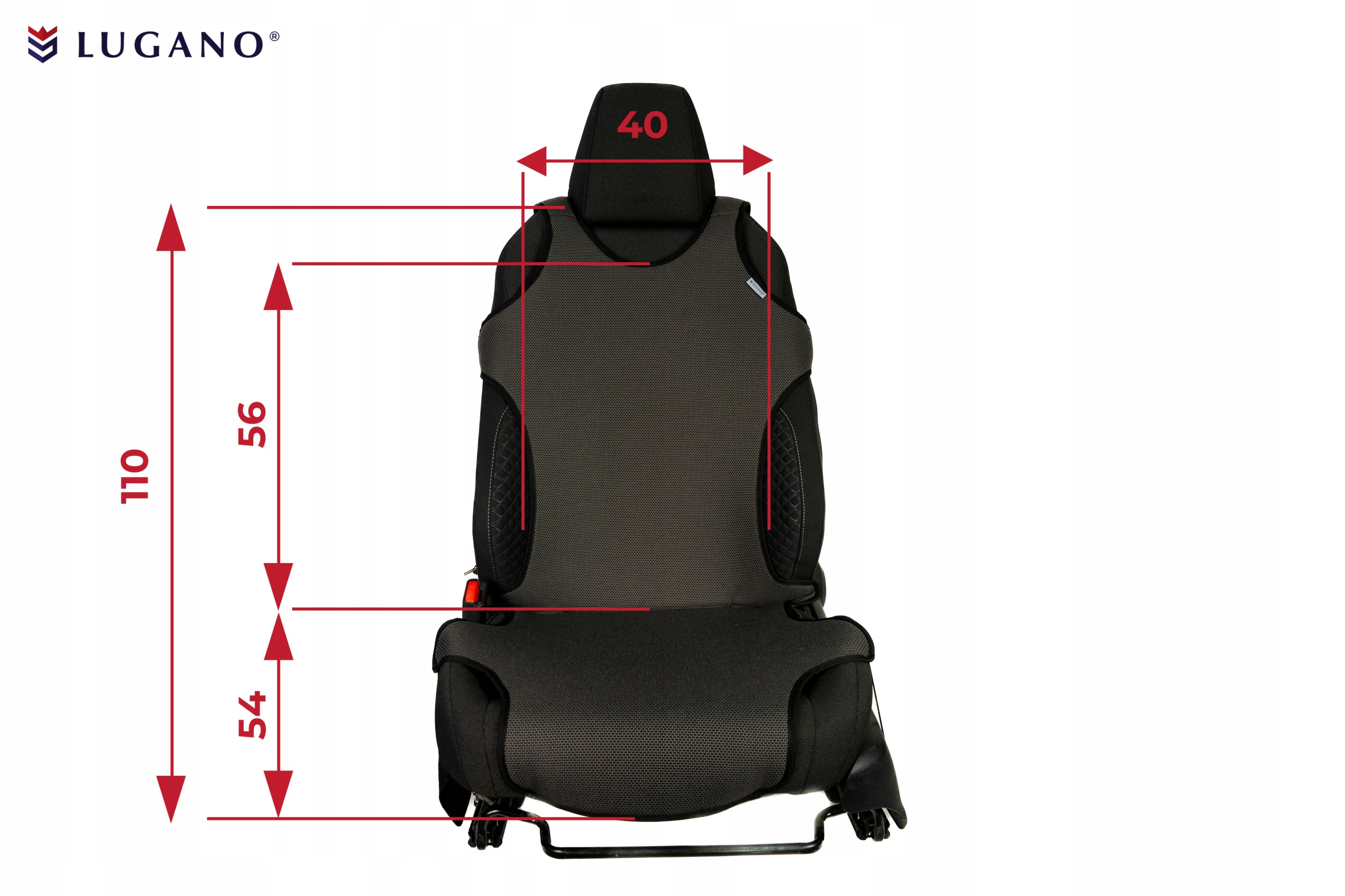 Koszulka uniwersalna na fotel samochodowy Producent Lugano