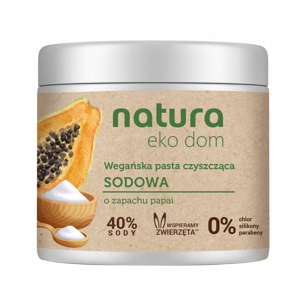 

Natura Eko Dom Pasta Czyszcząca Wegańska Sodowa 50