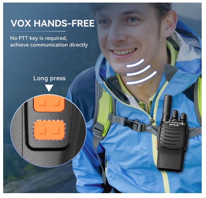 2x Krótkofalówka Retevis H777 Marka Retevis