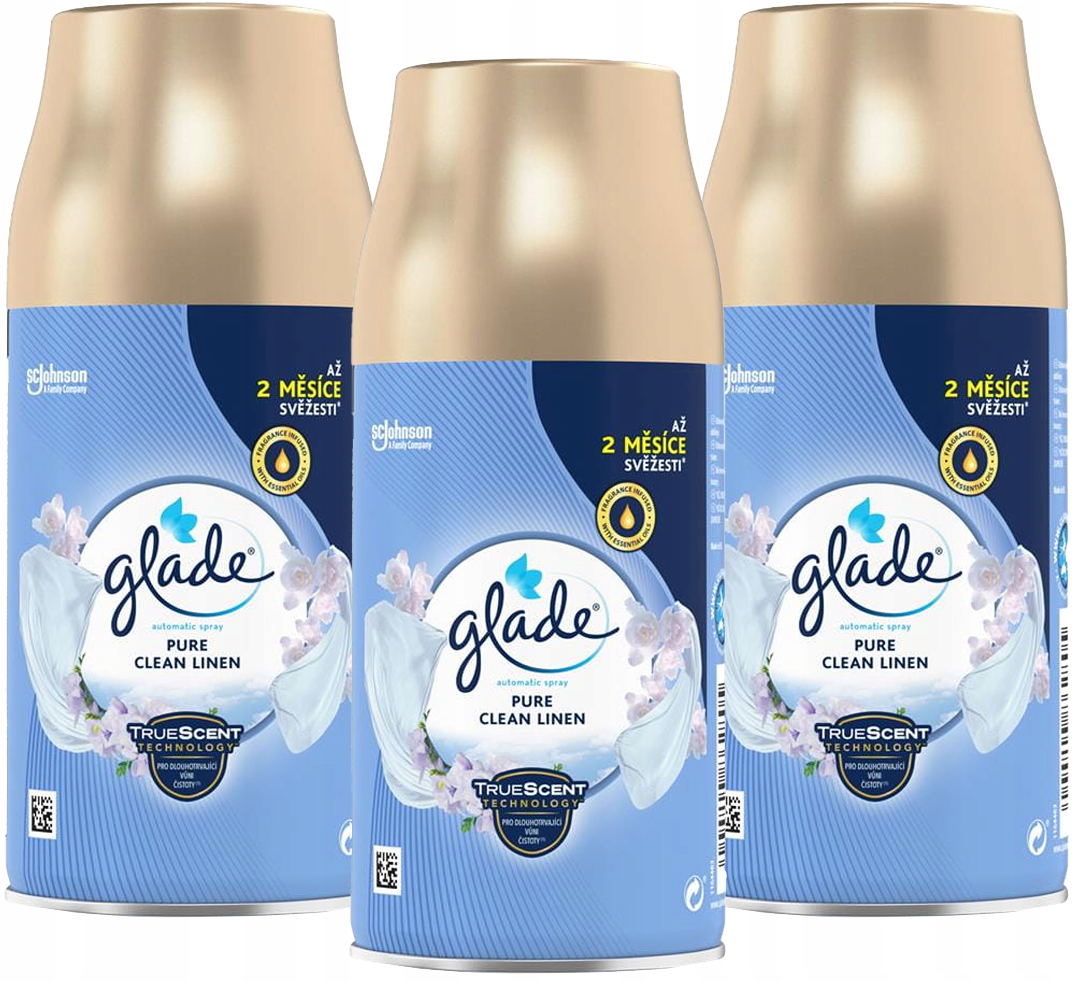 GLADE zapas do odświeżacza Pure Clean Linen spray