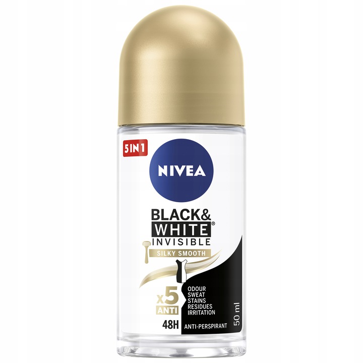 

Nivea Antyperspirant w kulce Black&White 50ml