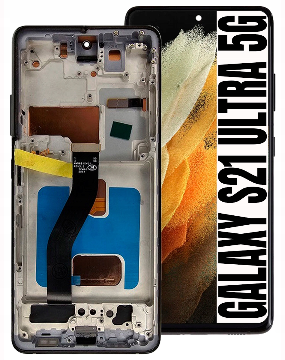 Displej Pro Samsung Galaxy S21 Ultra 5G G998 Incell LCD Displej Rámeček