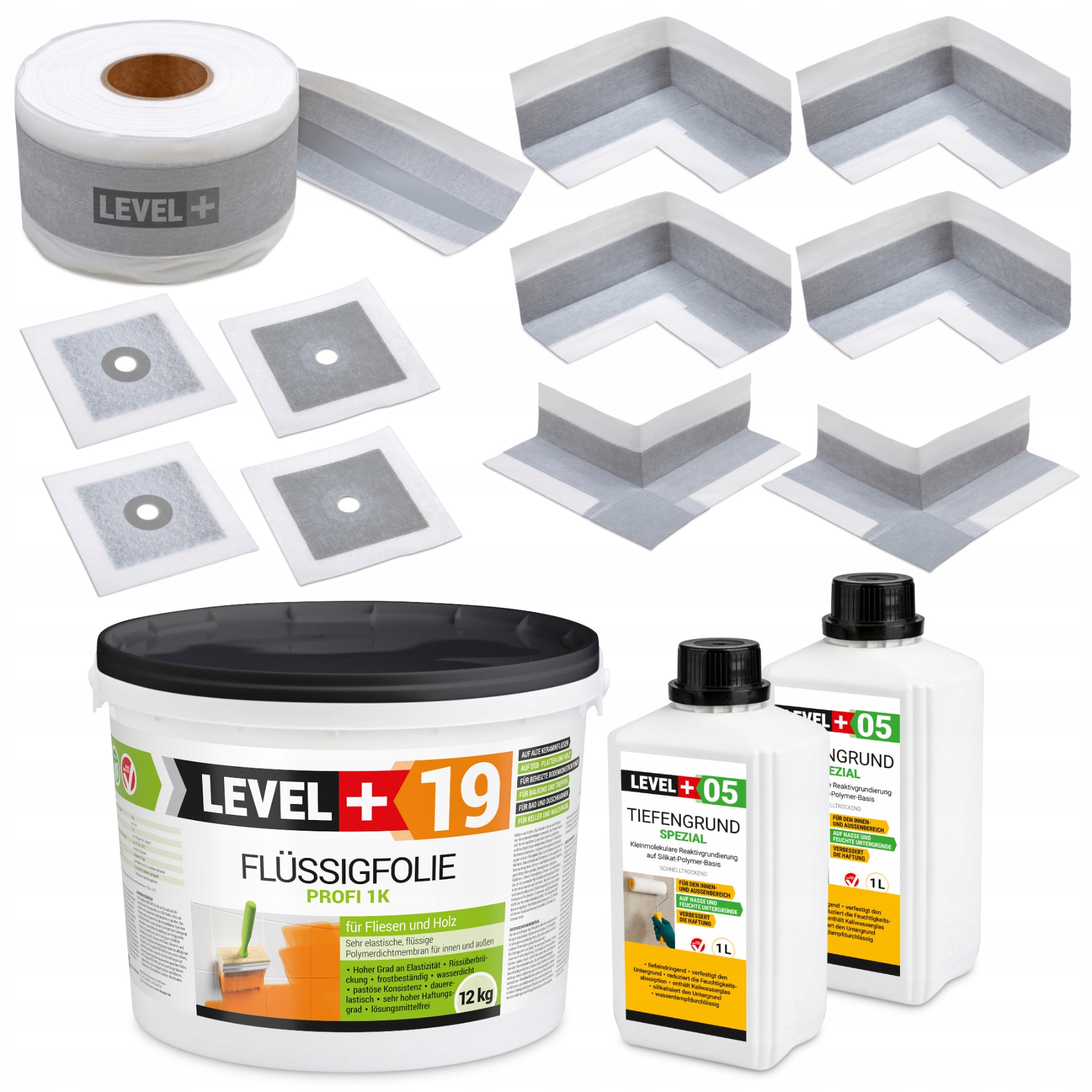 Hydroizolace Fólie 12 kg Páska 20 m Grunt 2