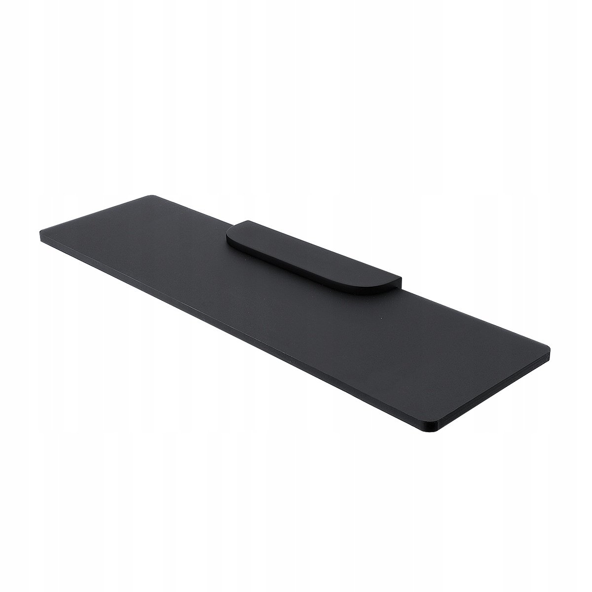 Nimco Nikau Čierna čierna polica do kúpeľne z plexiglass 50 cm Nkc X350-C-90
