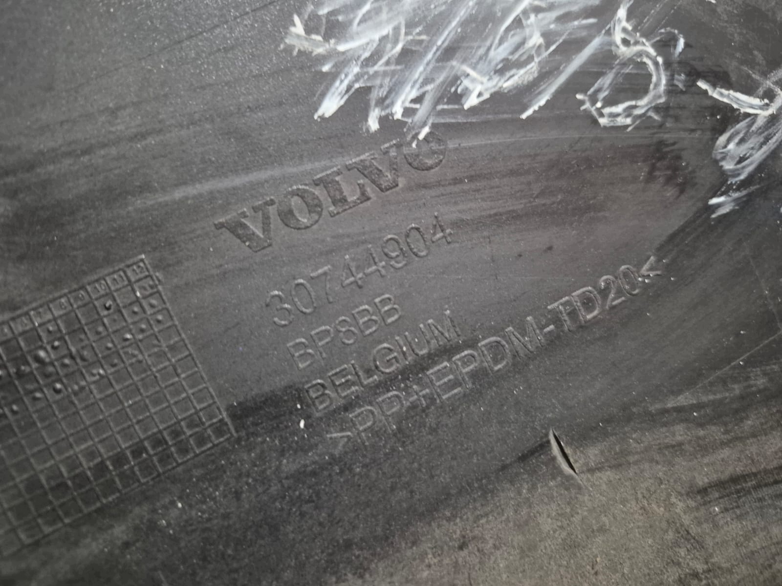 VOLVO S40 LIFT 07- bumper front front washer left right 30744904