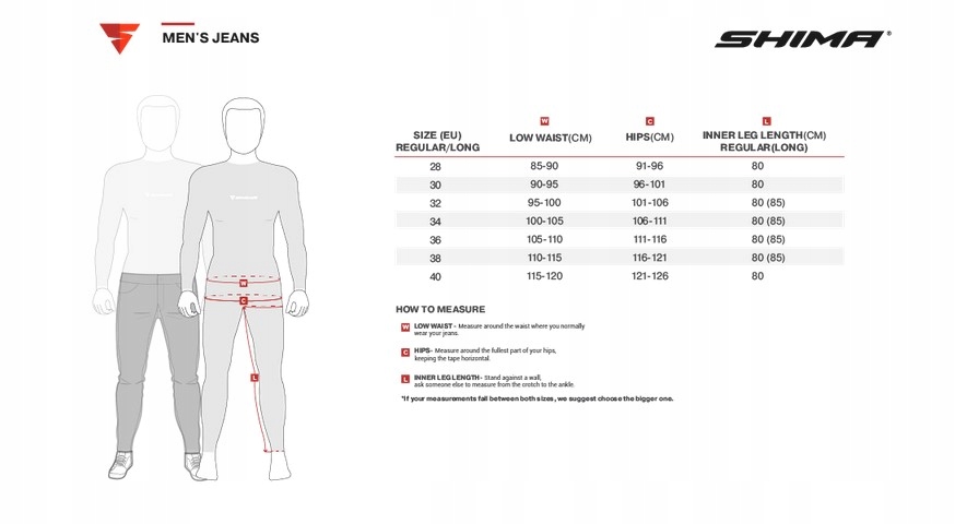 MĘSKIE SPODNIE JEANS SHIMA GIRO 2.O MEN BLACK r 40 Model Giro 2.0