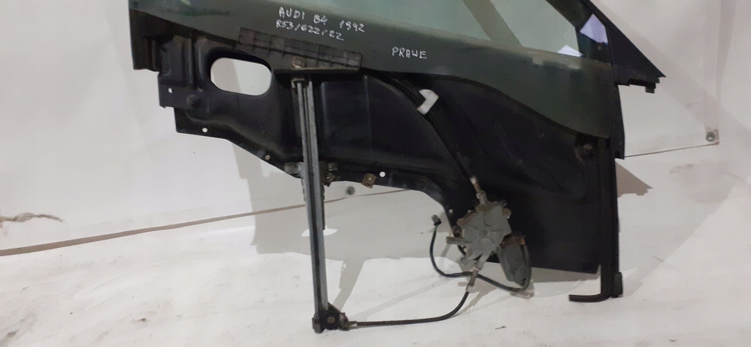 window regulator front right AUDI 80 B4 frame
