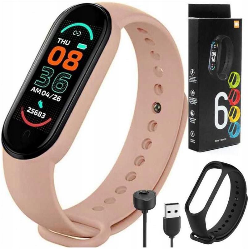 KROKOMIERZ SMARTBAND M6 OPASKA SPORTOWA PULS SMS