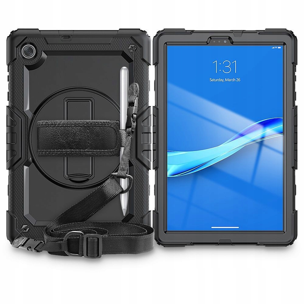 Pancerne Pouzdro Pro Lenovo Tab M10 10.1" X306 Pouzdro Case Pouzdro S Rukojetí