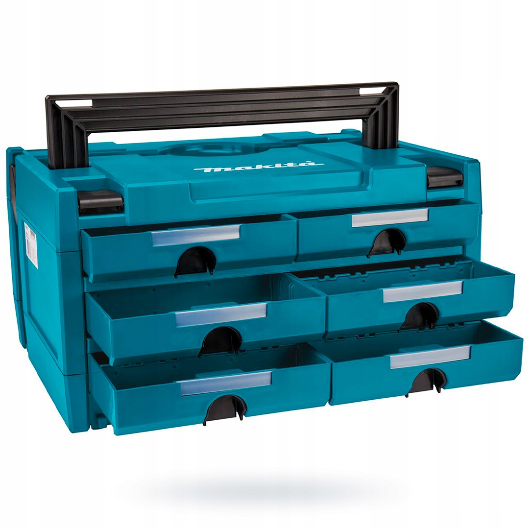 Makita P-84333 Skrzynka Walizka Makpac Z Szufladami 3x2