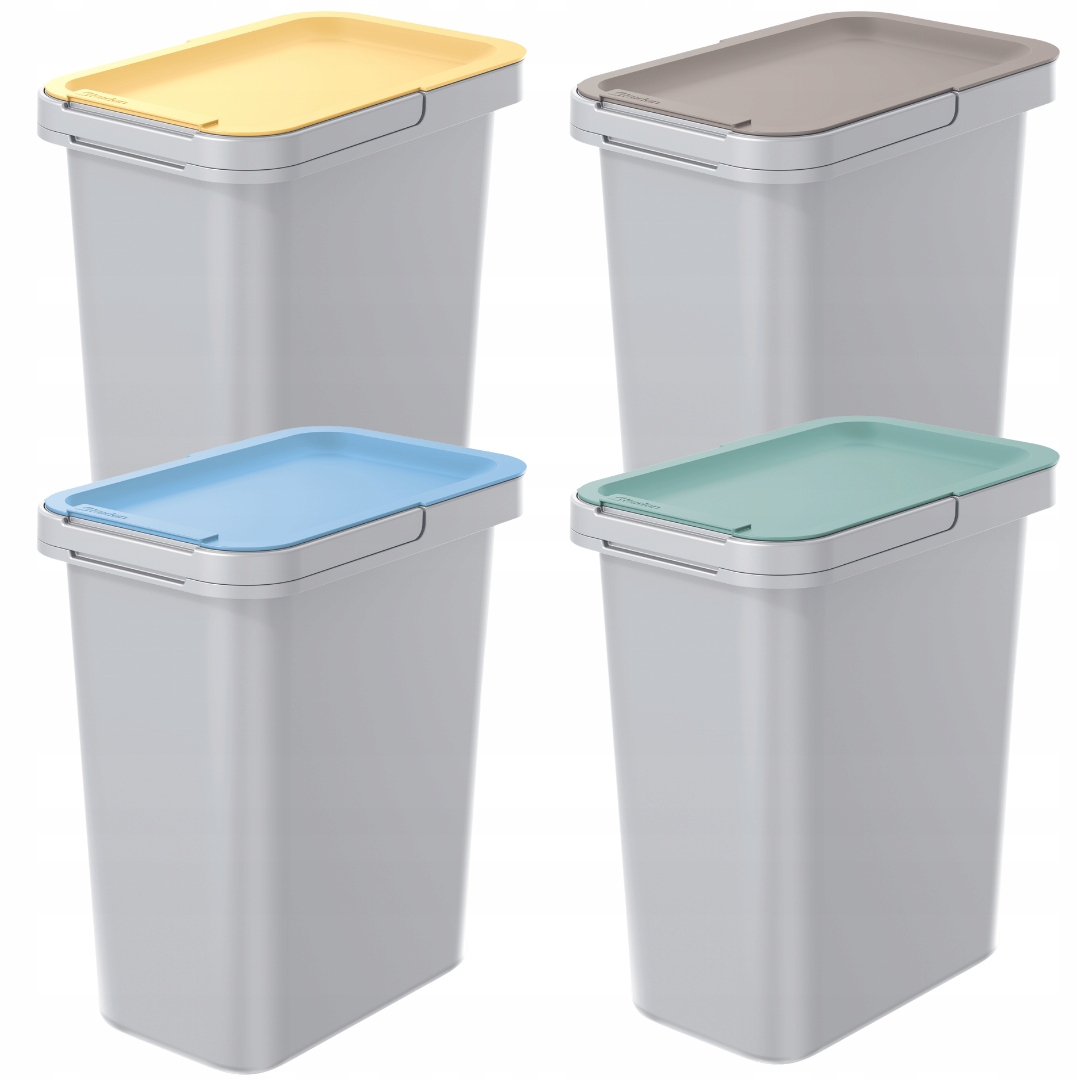 Levně Odpadkový koš sada třídicích nádob 4x12L