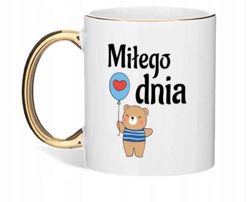 Šálka „Pekného dňa“ s milým medvedíkom – ideálna na dávku pozitívnej energie