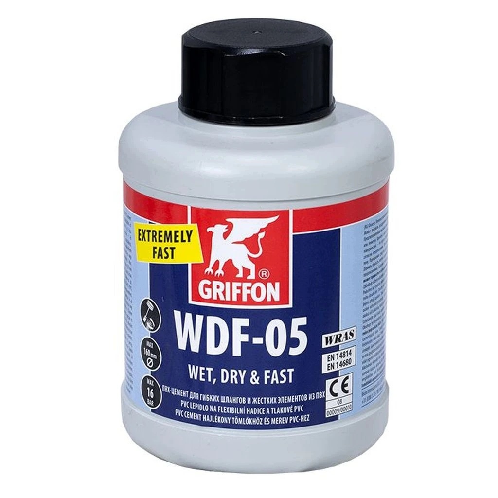 Lepidlo na Pvc potrubí Griffon WDF-05 500 ml