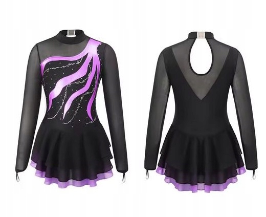 Strój Do Gimnastyki Balet Body Sukienka Do Tańca Tutu 164 Nr 1702