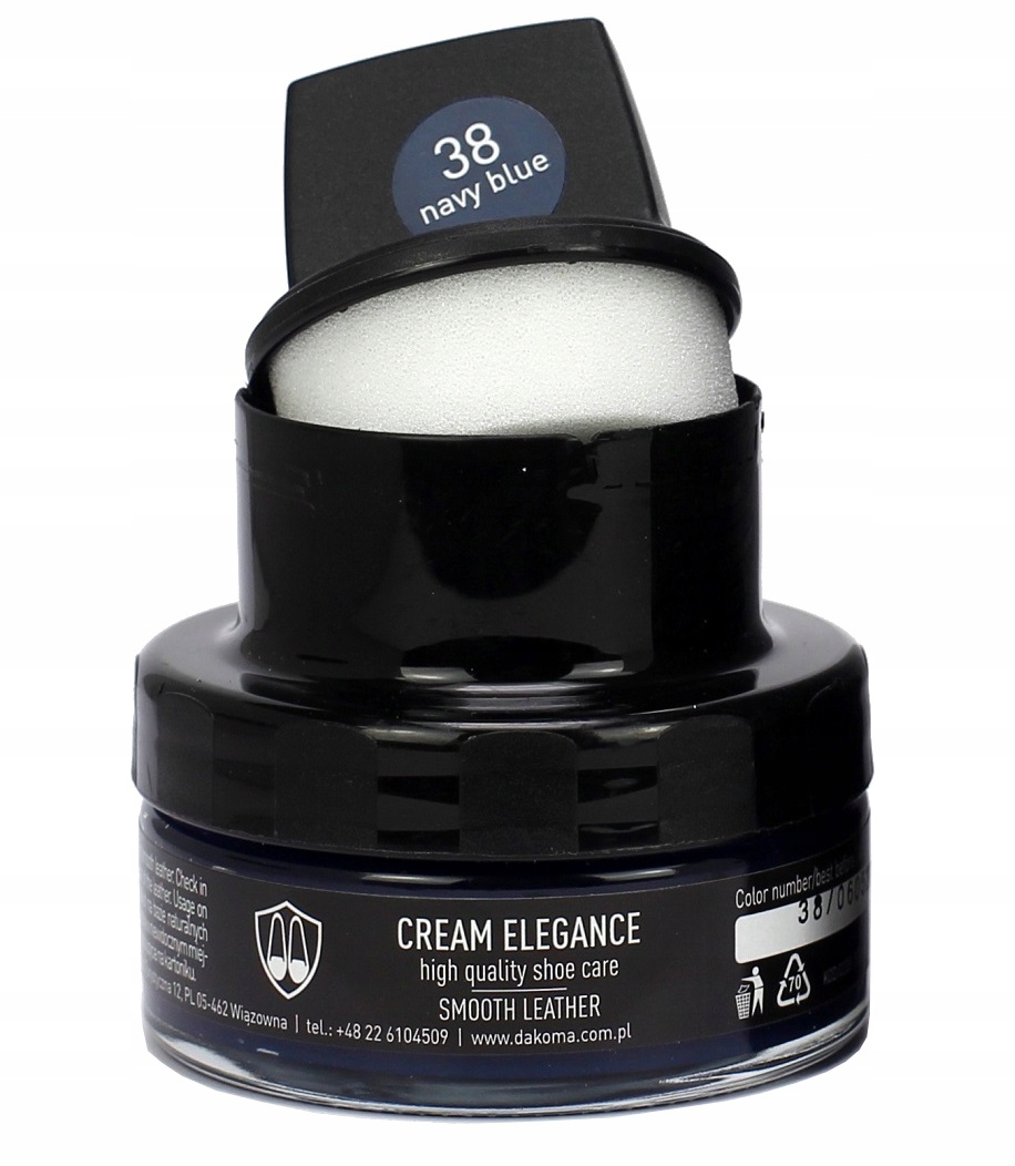 NIEBIESKA PASTA DO BUTÓW KREM DO RENOWACJI SKÓRY